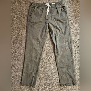 Marine Layer Men's Olive Joggers
